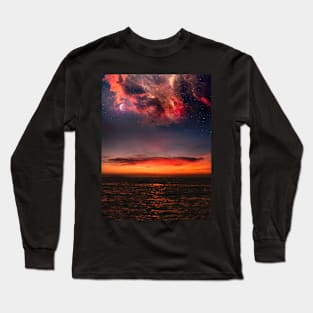 Ocean Sunset Long Sleeve T-Shirt